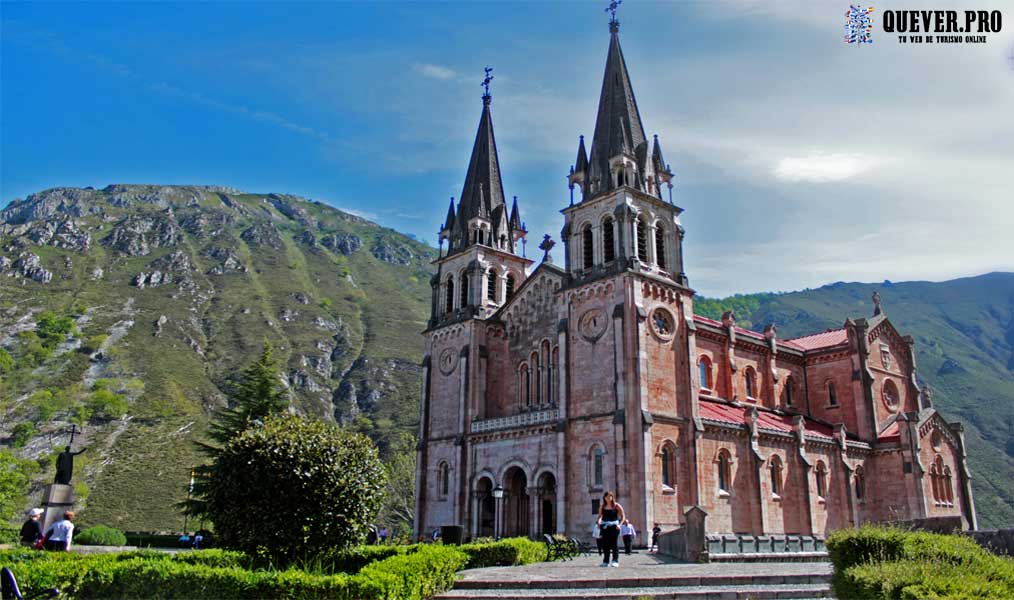 Basílica en Covadonga