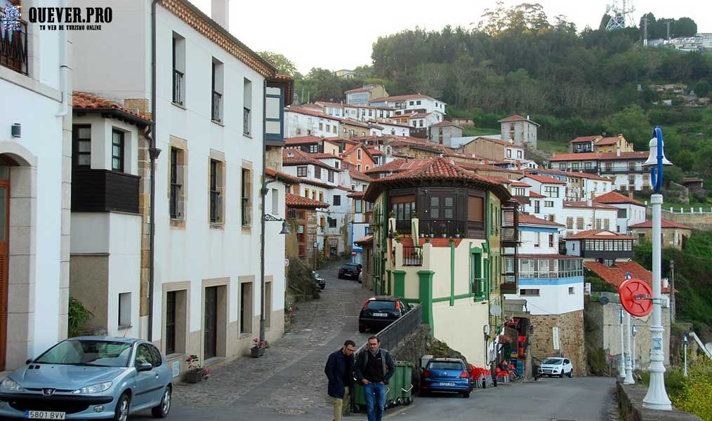 Casco antiguo en Colunga