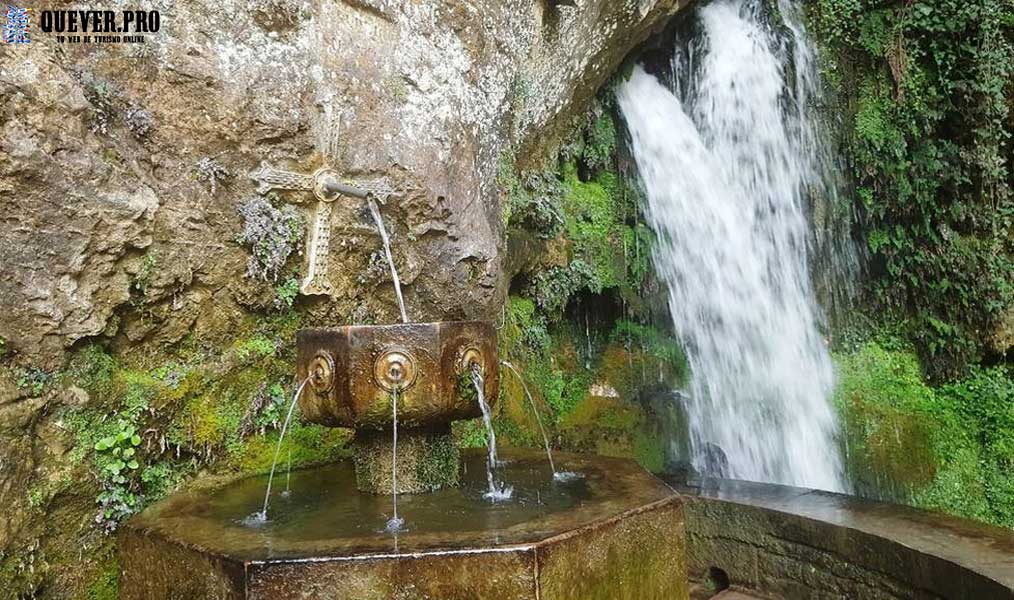 Fuente de los 7 Caños en Covadonga