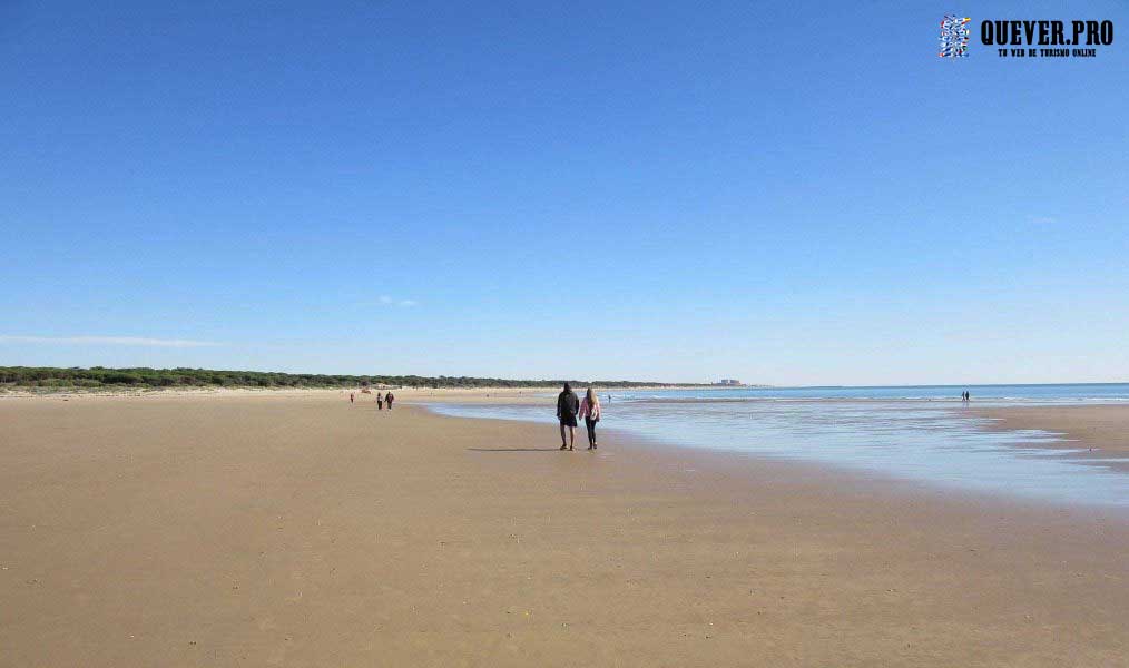 Playa de la Bota en Punta Umbría 