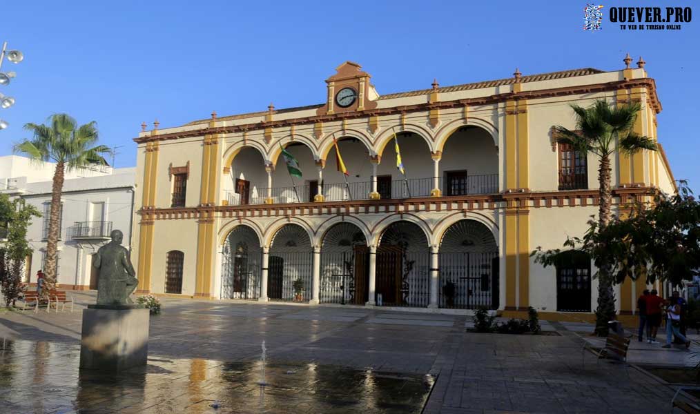 Plaza del Cabildo en Moguer